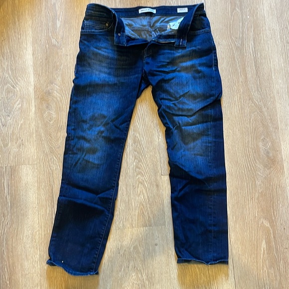 Mavi Marcus Slim Straight Leg Jeans Sz 32x32 Dark Tonal Brooklyn - Picture 1 of 3